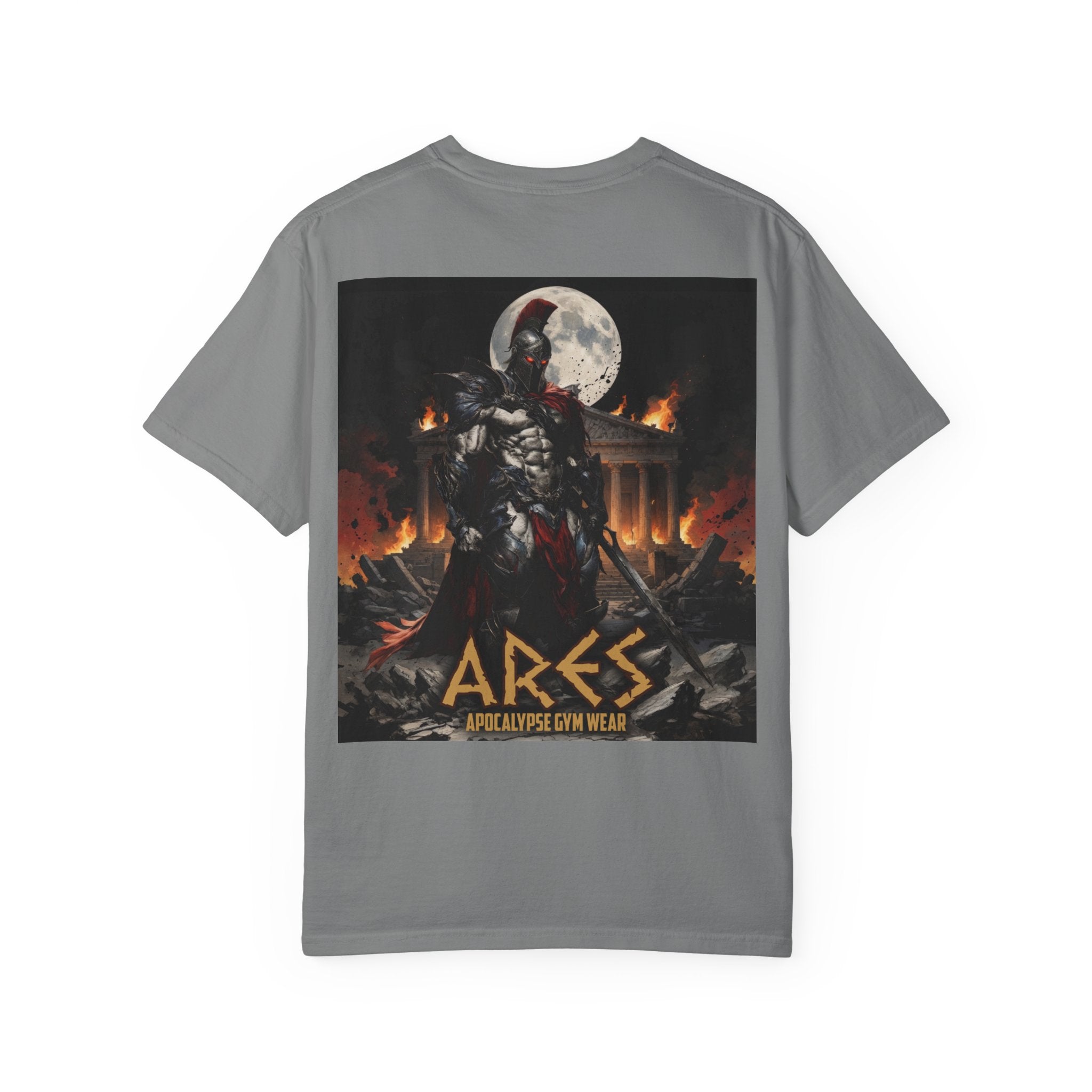 Ares Warrior T-Shirt — Mythic Spartan Graphic Tee (Apocalypse Gym Wear)