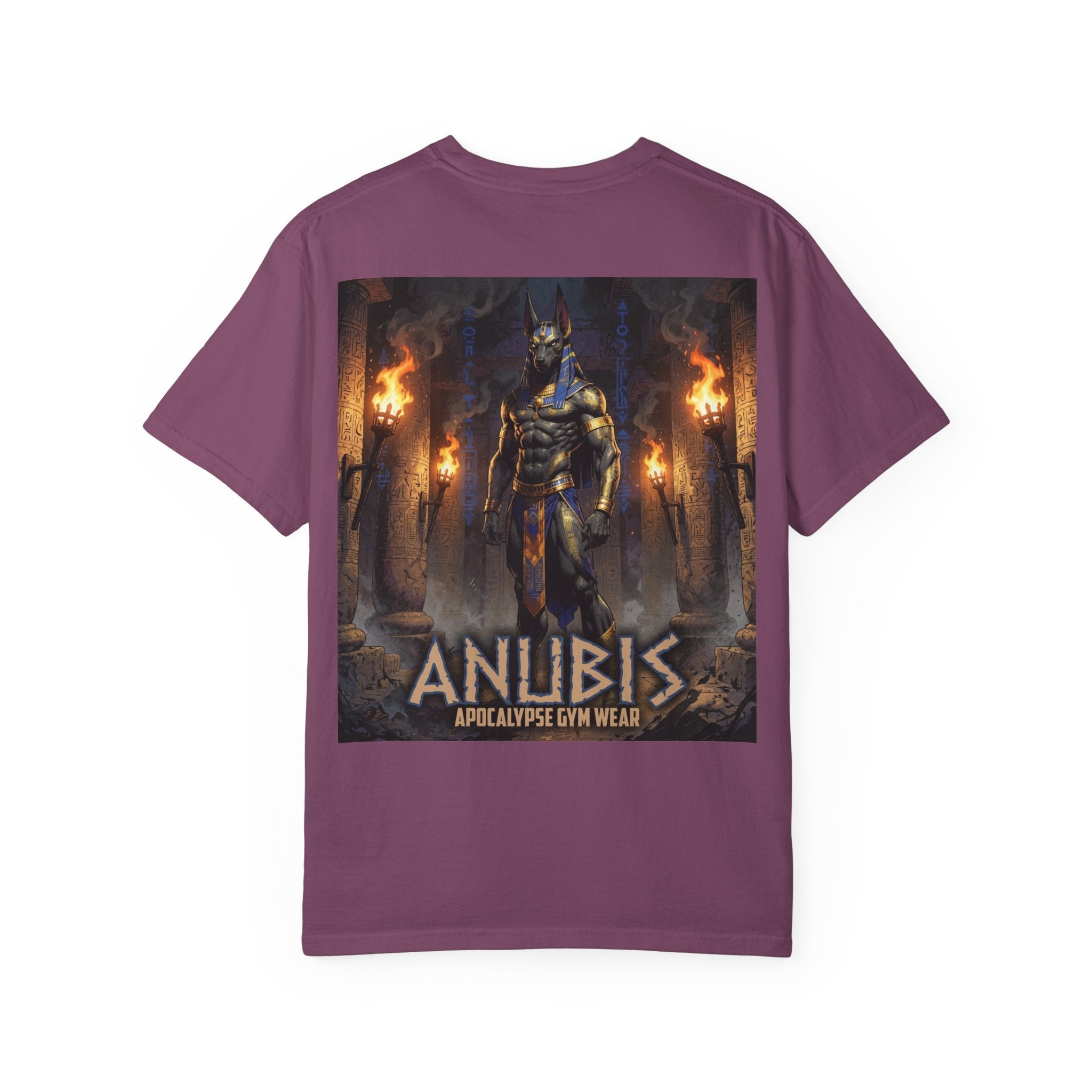 Anubis Warrior Illustration T-shirt | Ancient Egyptian God Design
