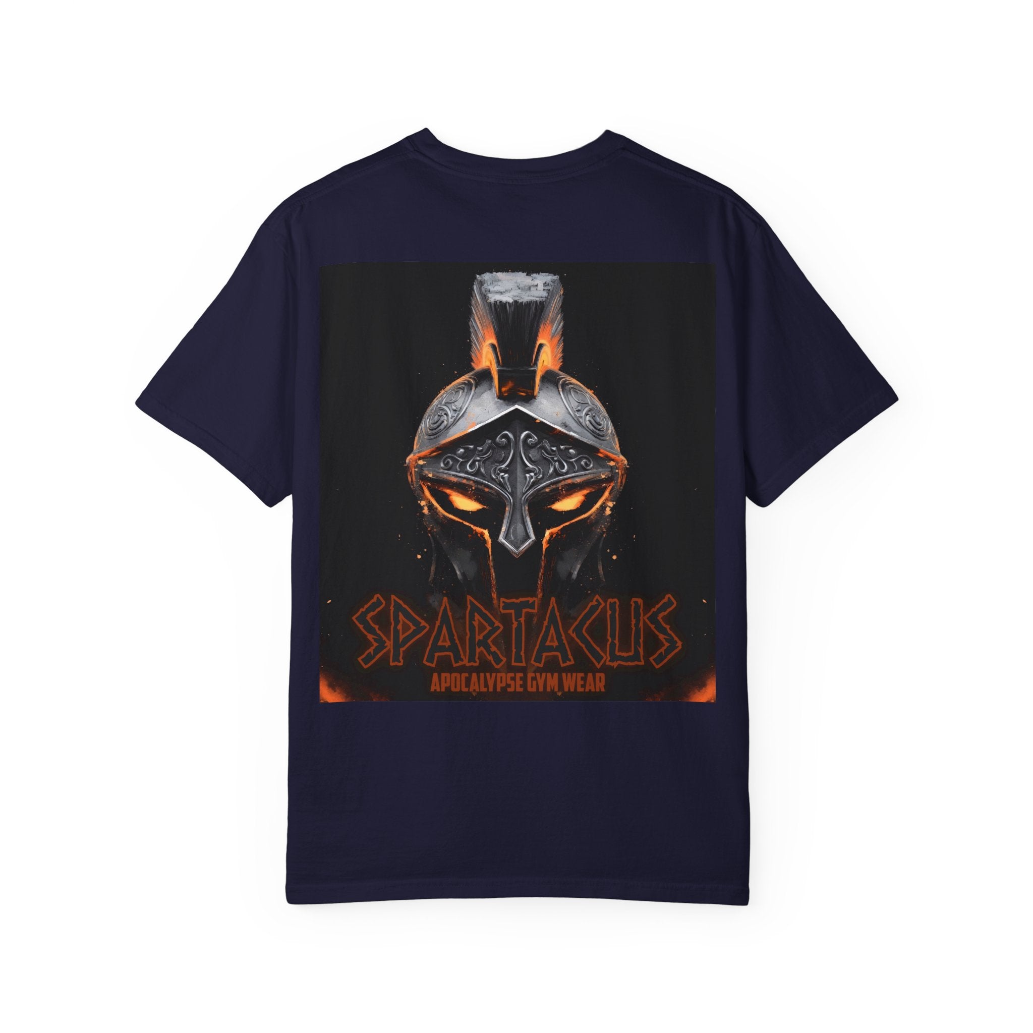 Spartan Helmet Apocalypse T-shirt | Gladiator Skull Warrior Tee