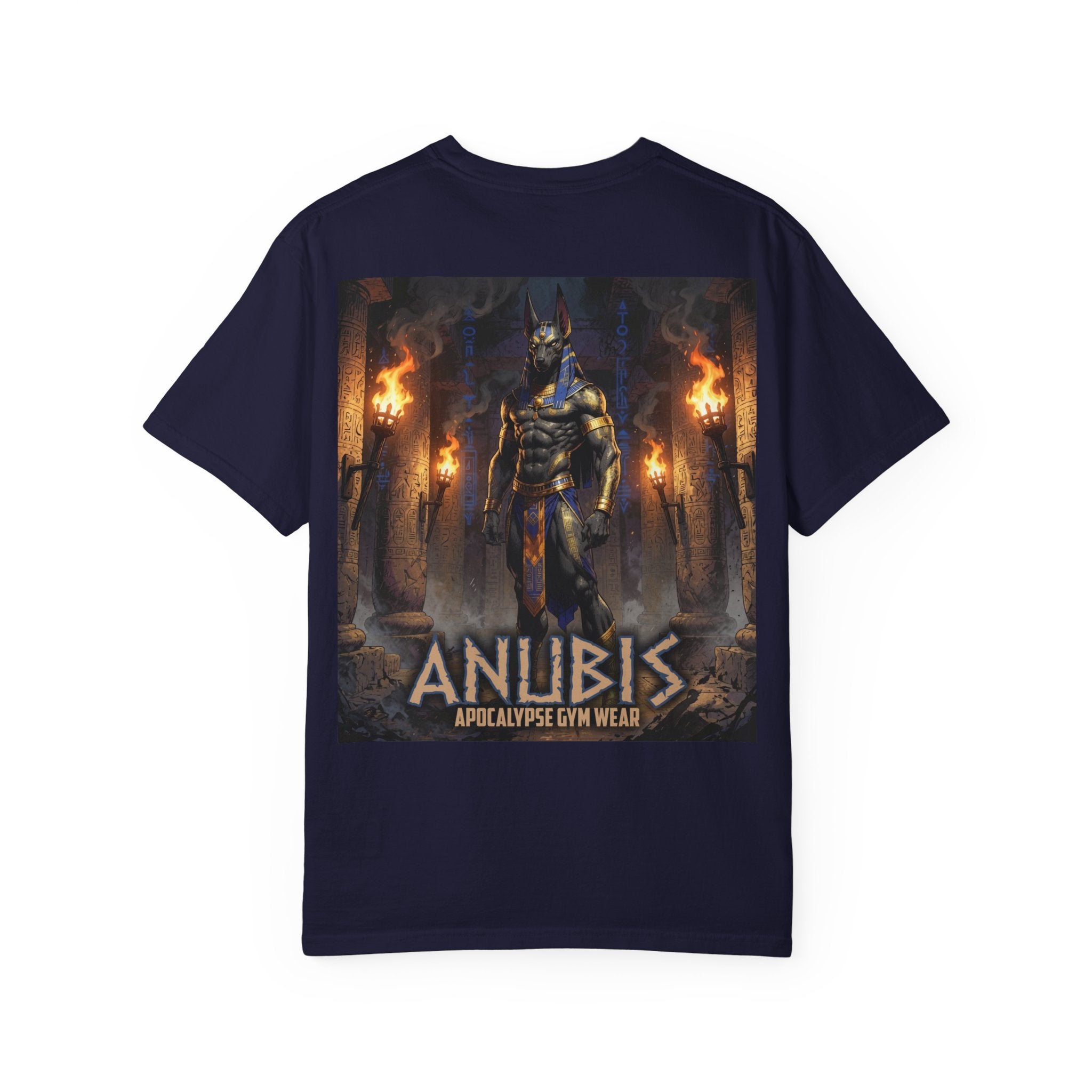 Anubis Warrior Illustration T-shirt | Ancient Egyptian God Design