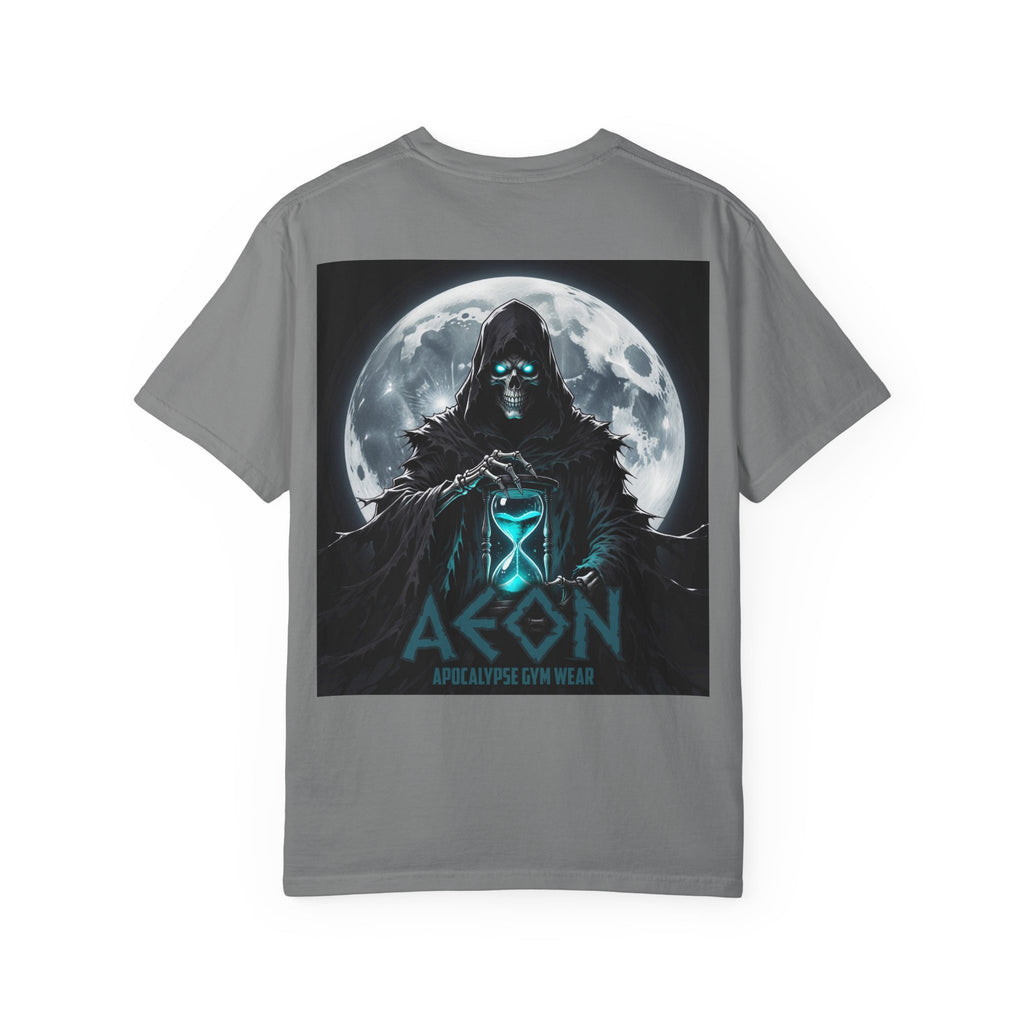 Aeon Grim Reaper Moon Illustration T-shirt | Aeon Apocalyptic Design