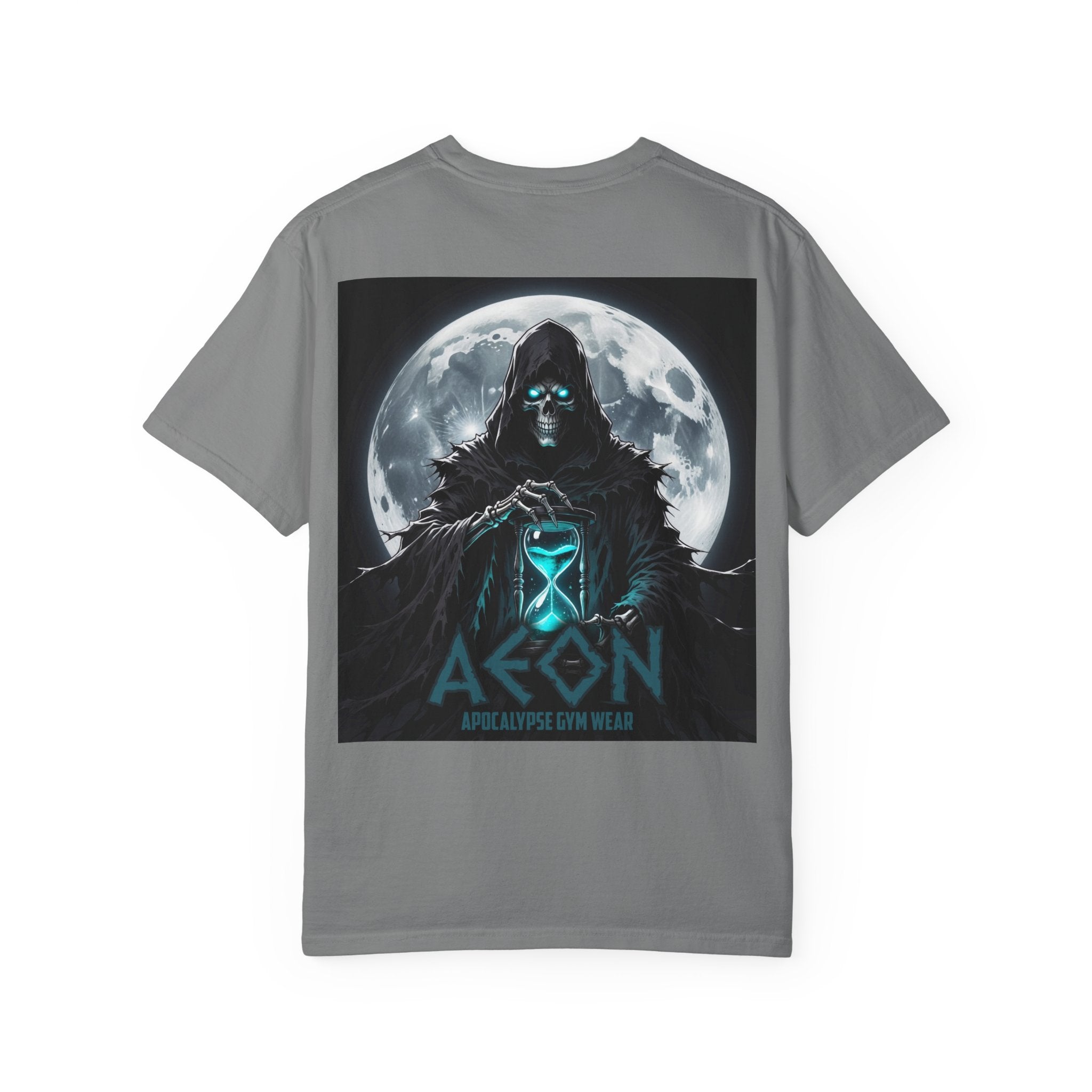 Aeon Grim Reaper Moon Illustration T-shirt | Aeon Apocalyptic Design