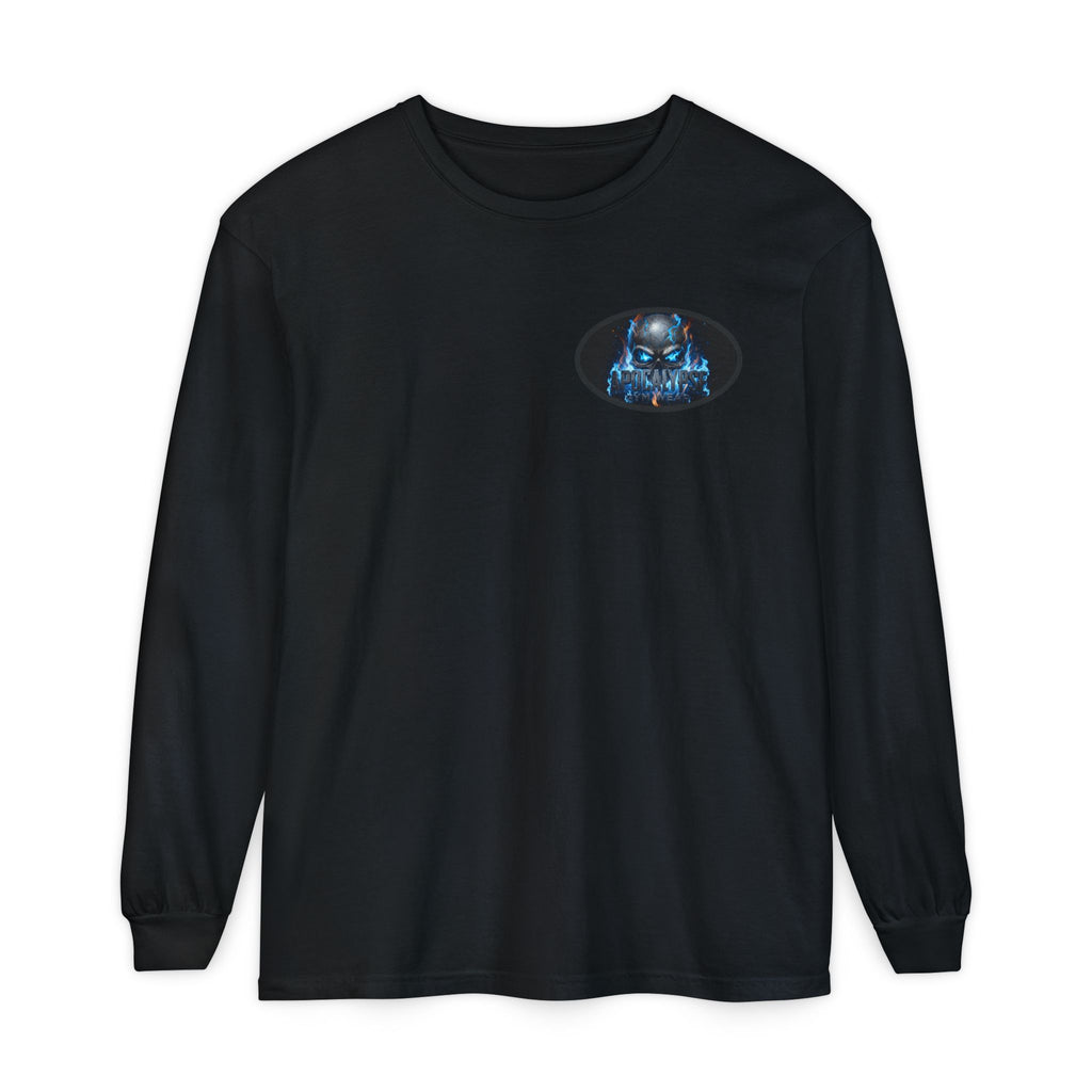 Plasma Hellfire Skull Oversized Long Sleeve and Pump Cover