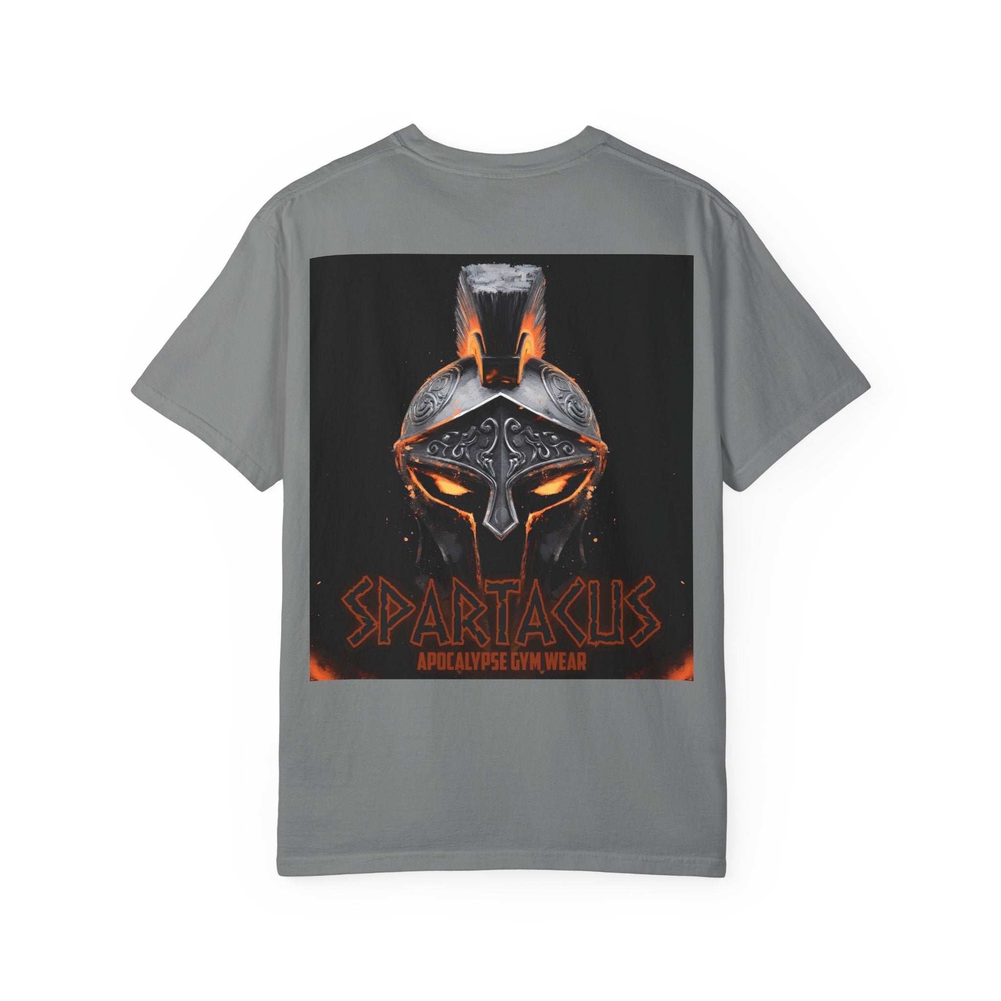 Spartan Helmet Apocalypse T-shirt | Gladiator Skull Warrior Tee