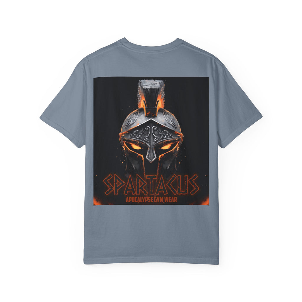 Spartan Helmet Apocalypse T-shirt | Gladiator Skull Warrior Tee
