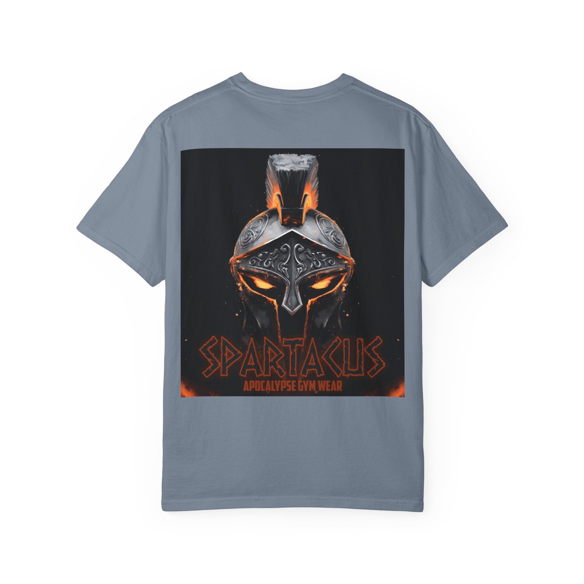 Spartan Helmet Apocalypse T-shirt | Gladiator Skull Warrior Tee