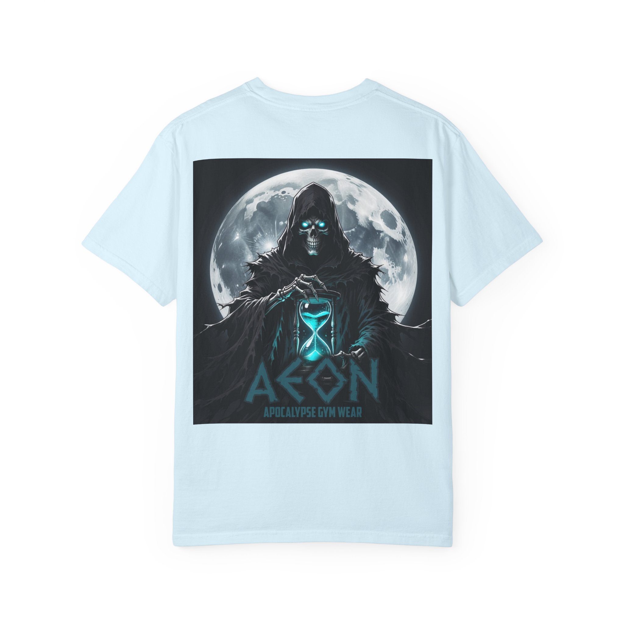 Aeon Grim Reaper Moon Illustration T-shirt | Aeon Apocalyptic Design