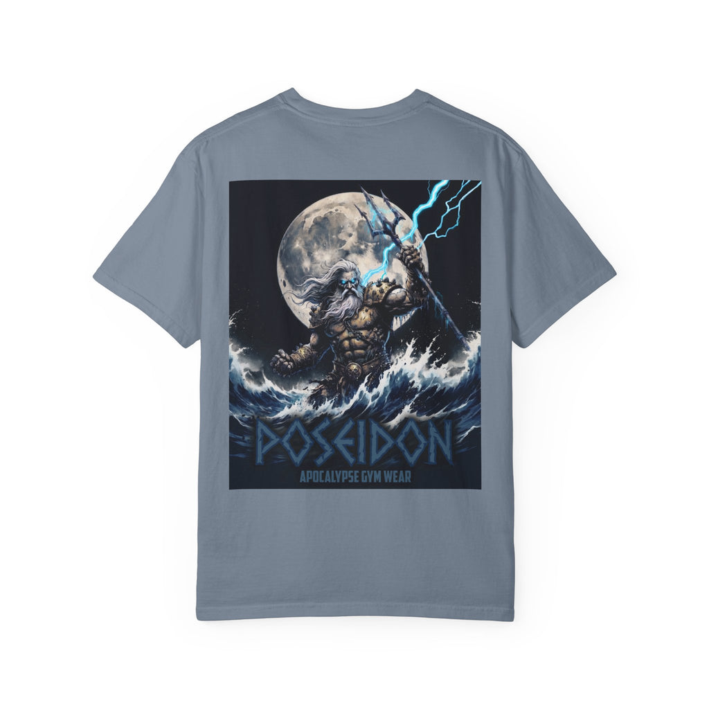 Poseidon Trident Graphic T-Shirt | Mythology Ocean Wave Tee