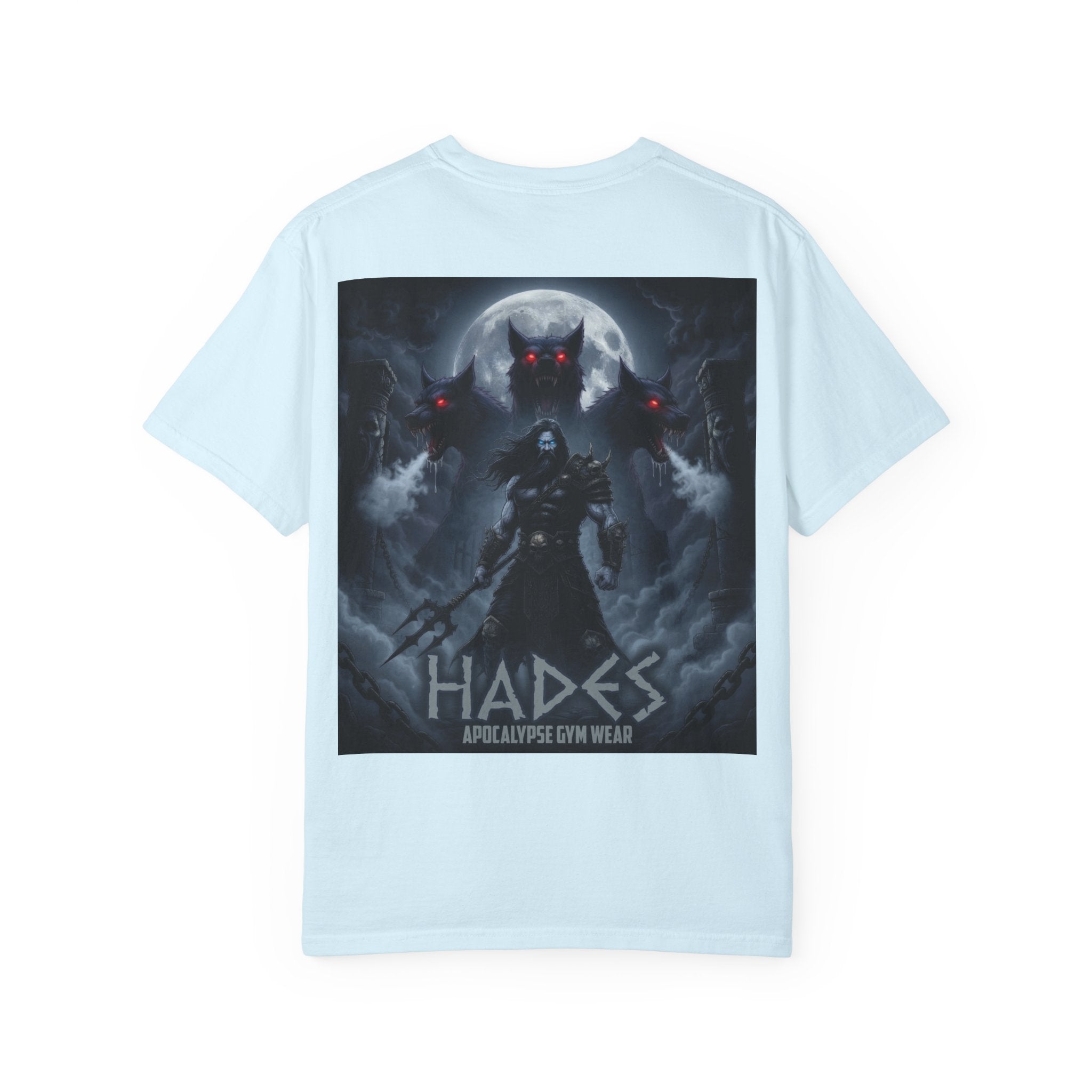 Hades Apocalypse Graphic T-Shirt | Mythological Underworld Illustration