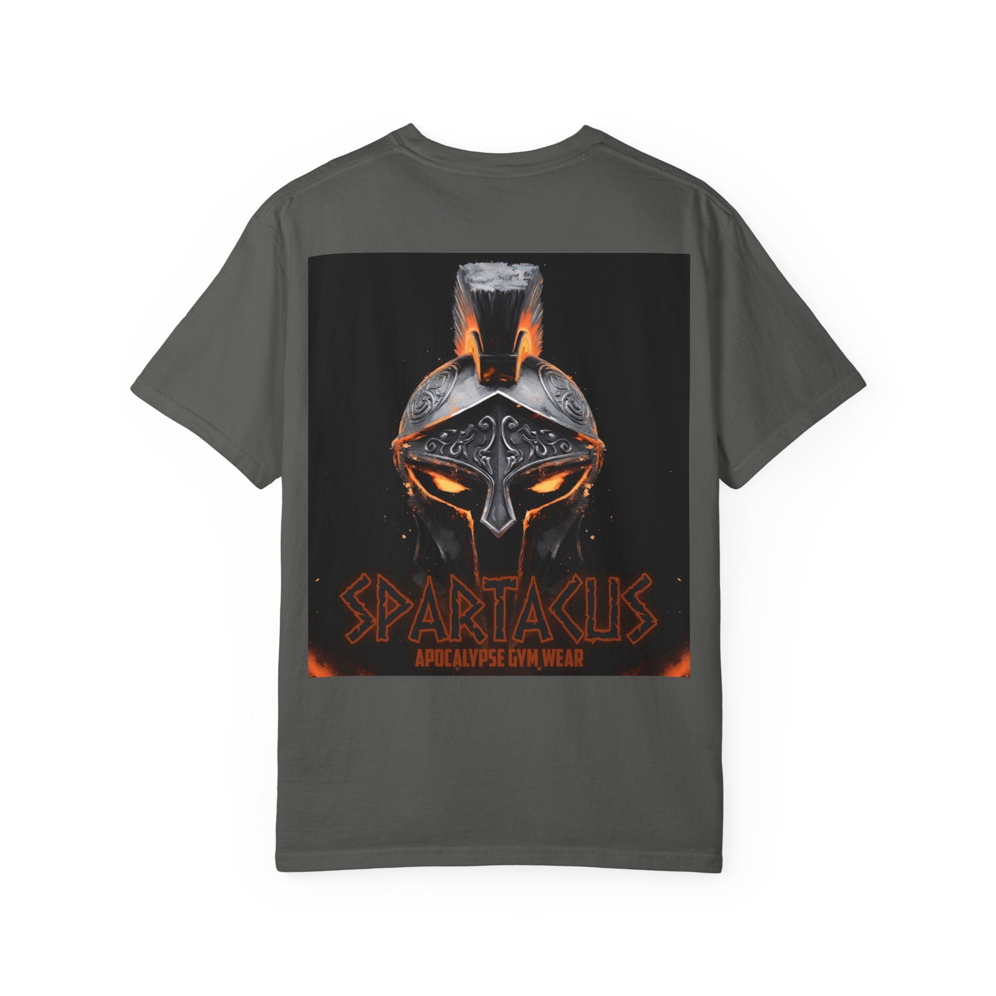 Spartan Helmet Apocalypse T-shirt | Gladiator Skull Warrior Tee