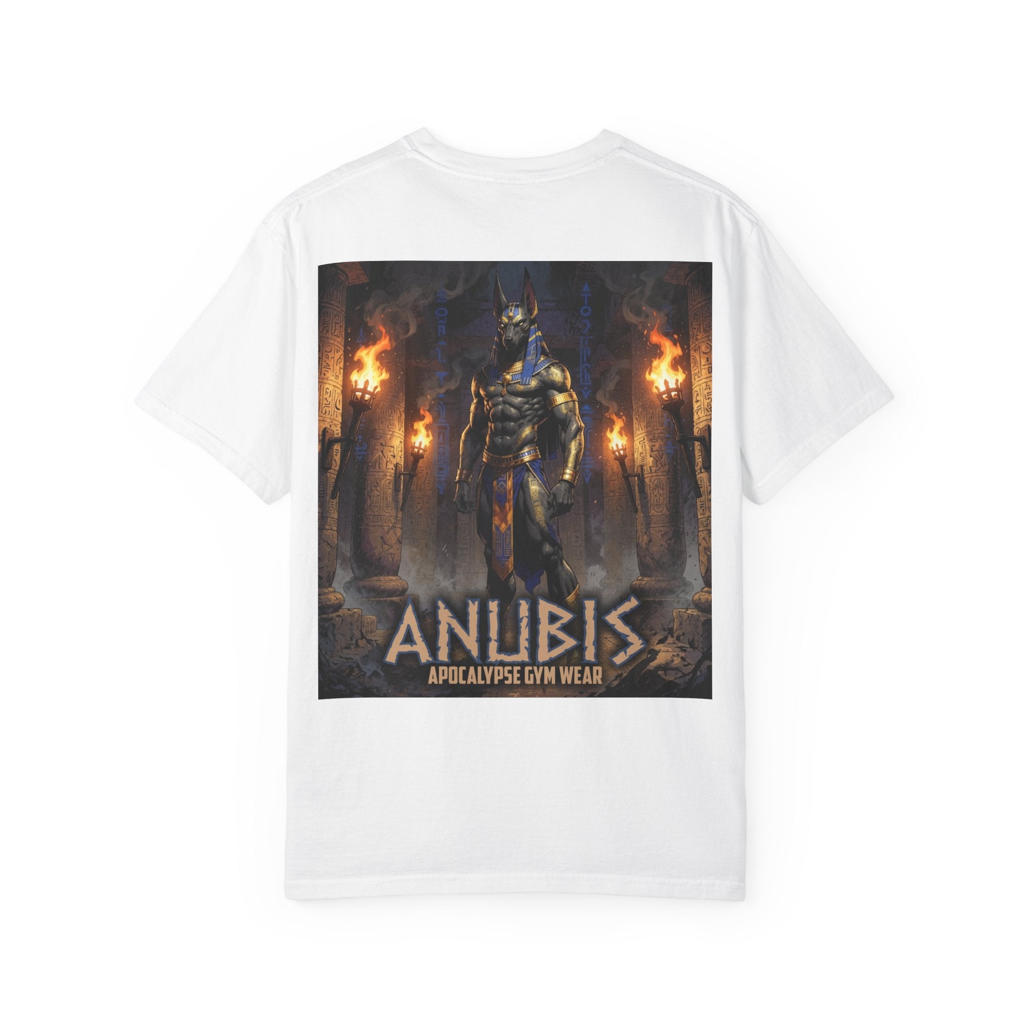 Anubis Warrior Illustration T-shirt | Ancient Egyptian God Design