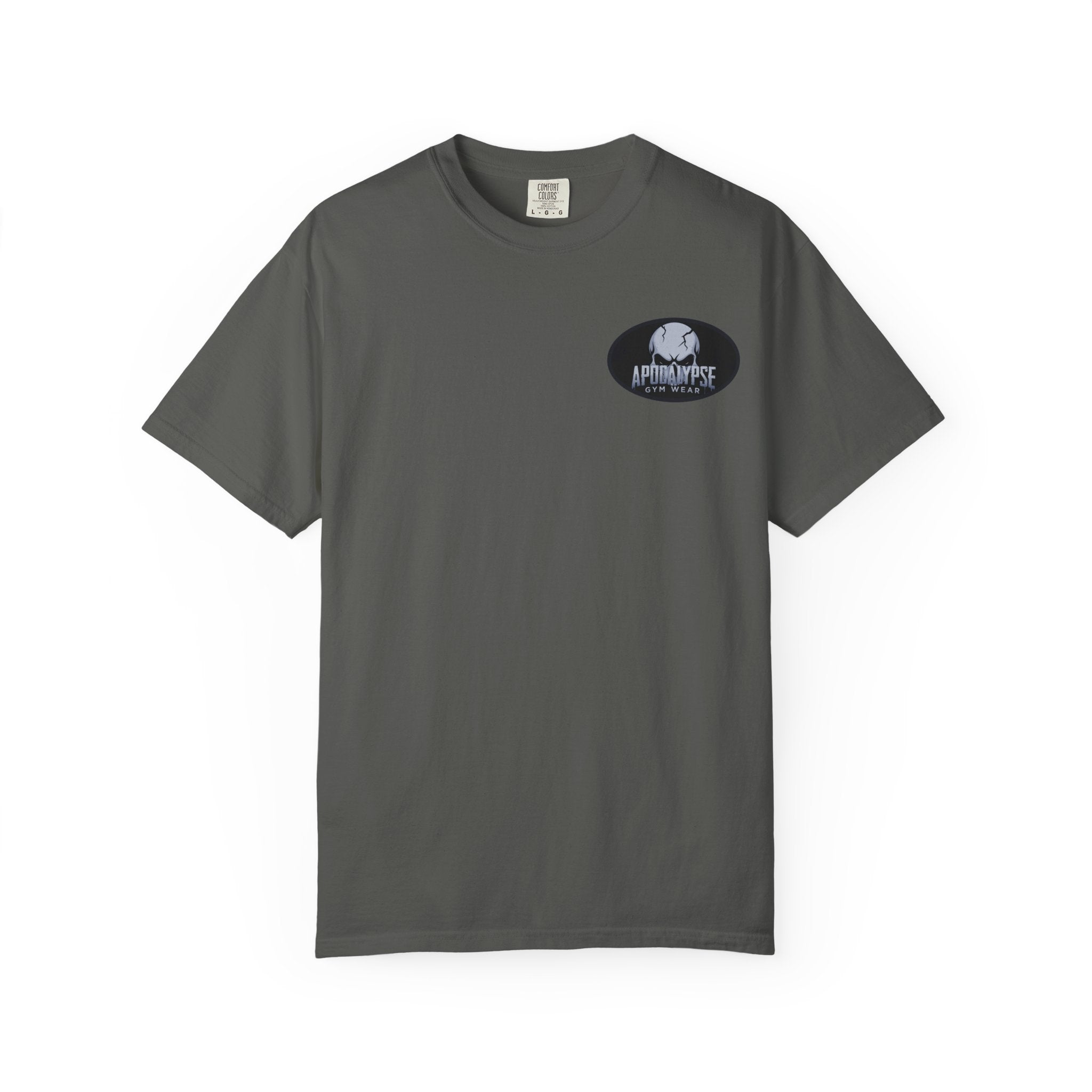 Viking Warrior Njord Throne Backprint T-Shirt | Norse Apocalypse Graphic Tee