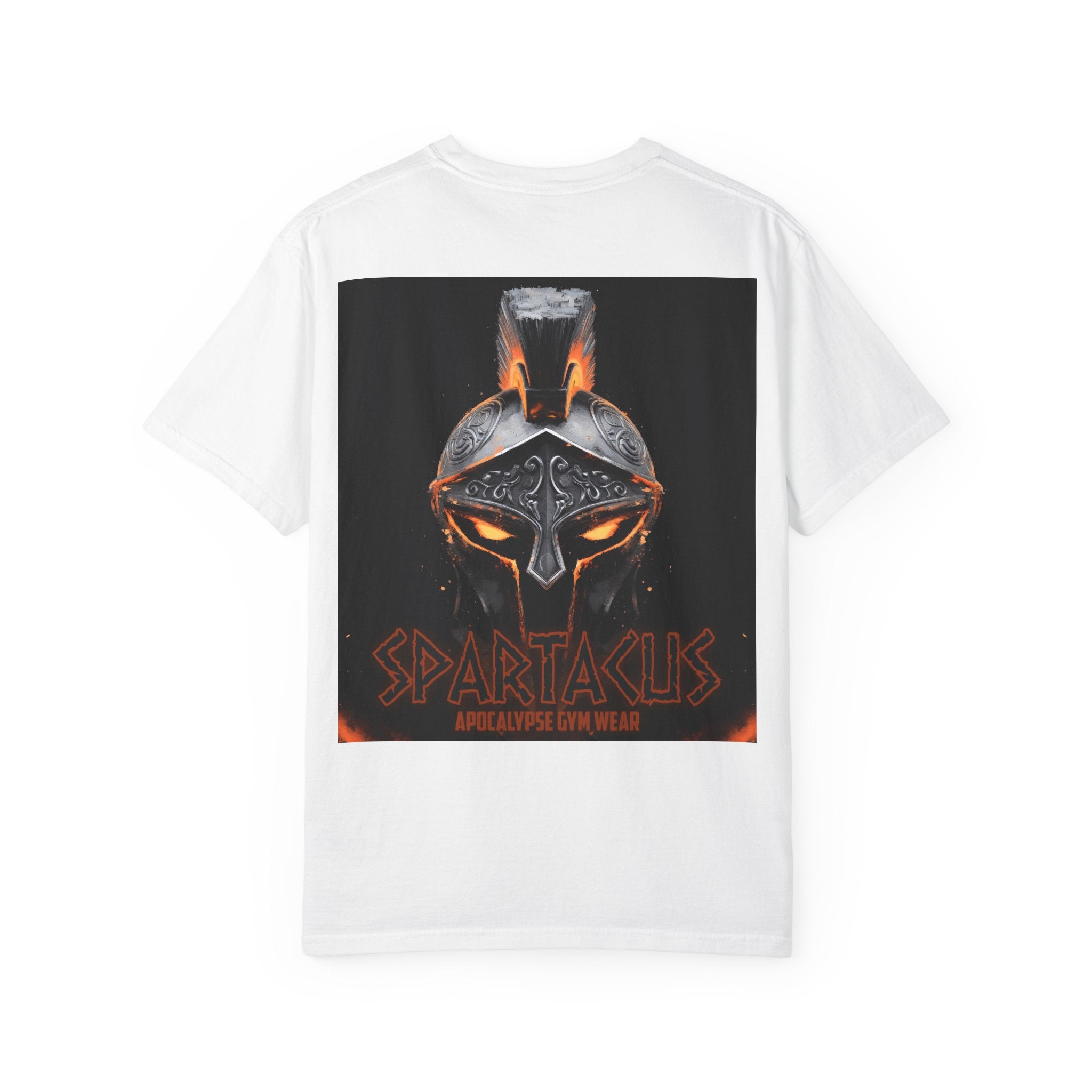 Spartan Helmet Apocalypse T-shirt | Gladiator Skull Warrior Tee