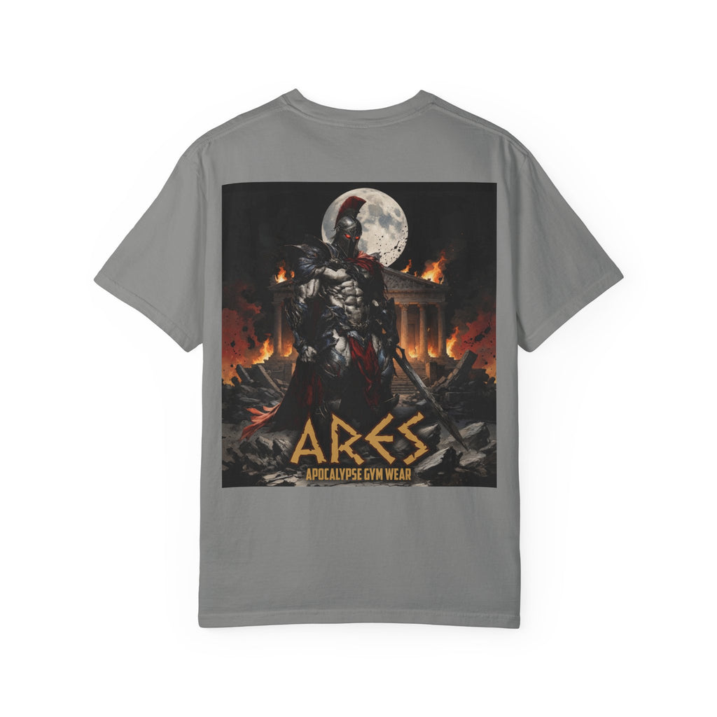 Ares Warrior T-Shirt — Mythic Spartan Graphic Tee (Apocalypse Gym Wear)