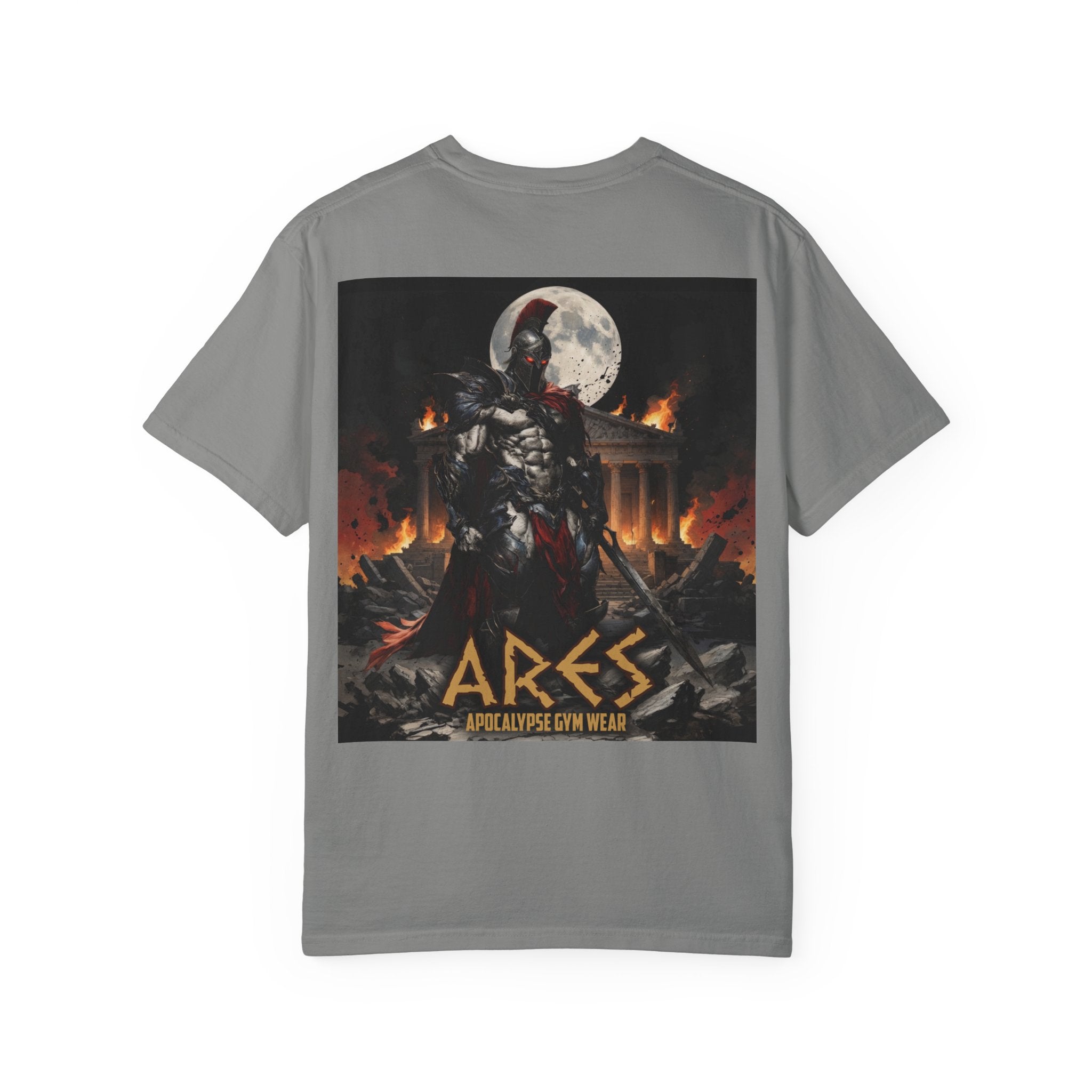 Ares Warrior T-Shirt — Mythic Spartan Graphic Tee (Apocalypse Gym Wear)