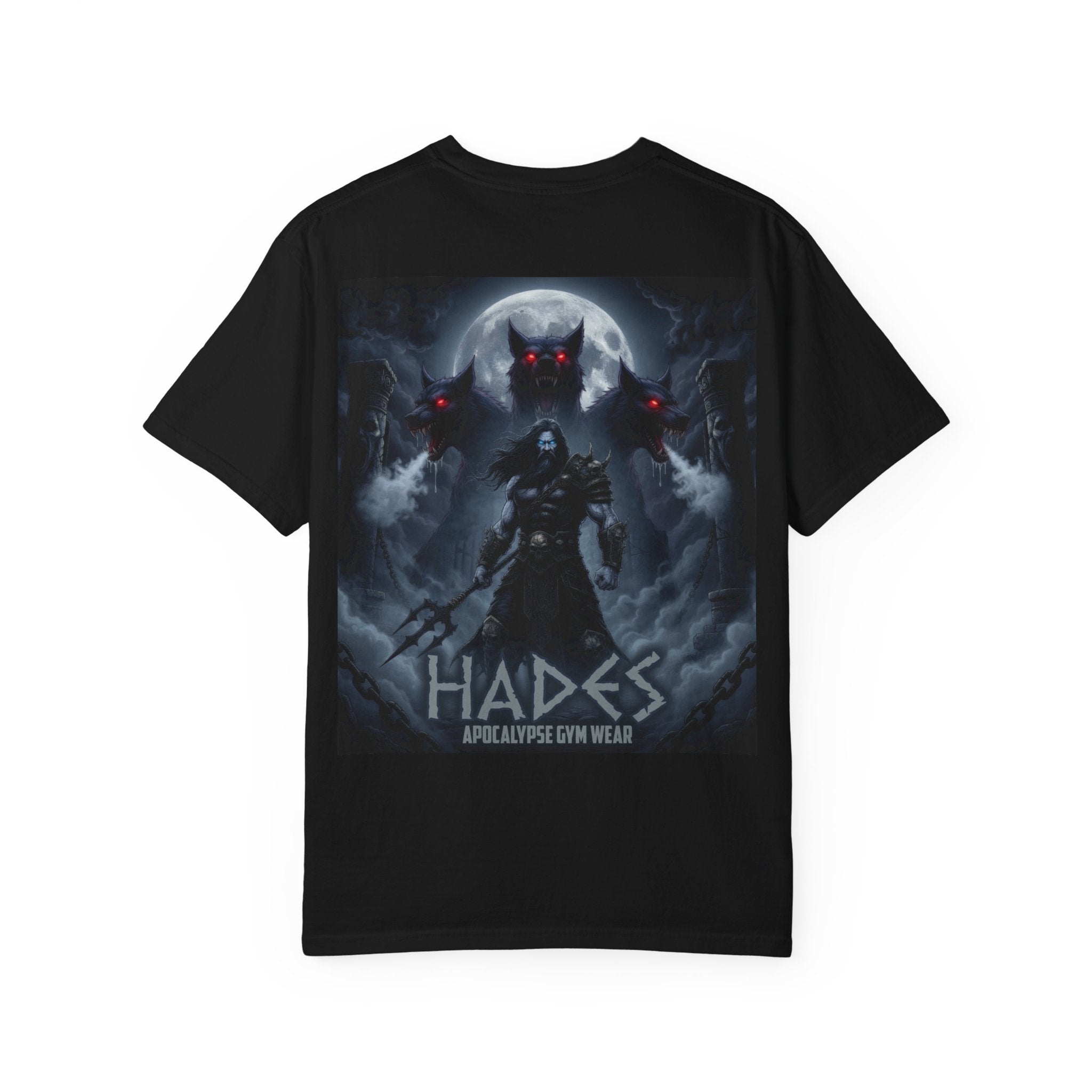 Hades Apocalypse Graphic T-Shirt | Mythological Underworld Illustration