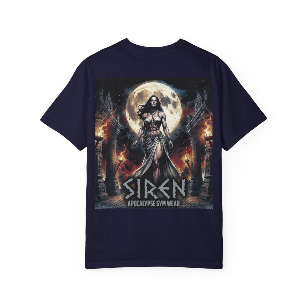Siren Moon Warrior T-shirt | Gothic Fantasy Graphic Tee
