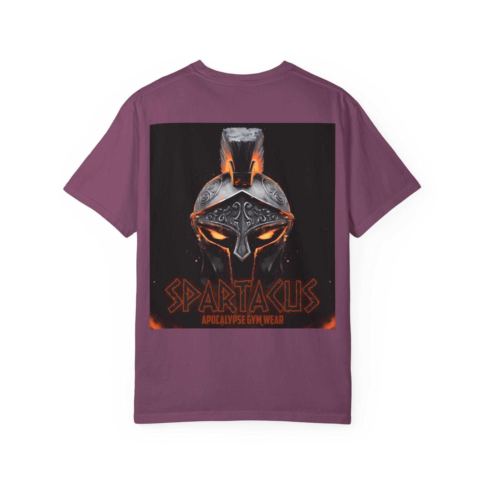 Spartan Helmet Apocalypse T-shirt | Gladiator Skull Warrior Tee