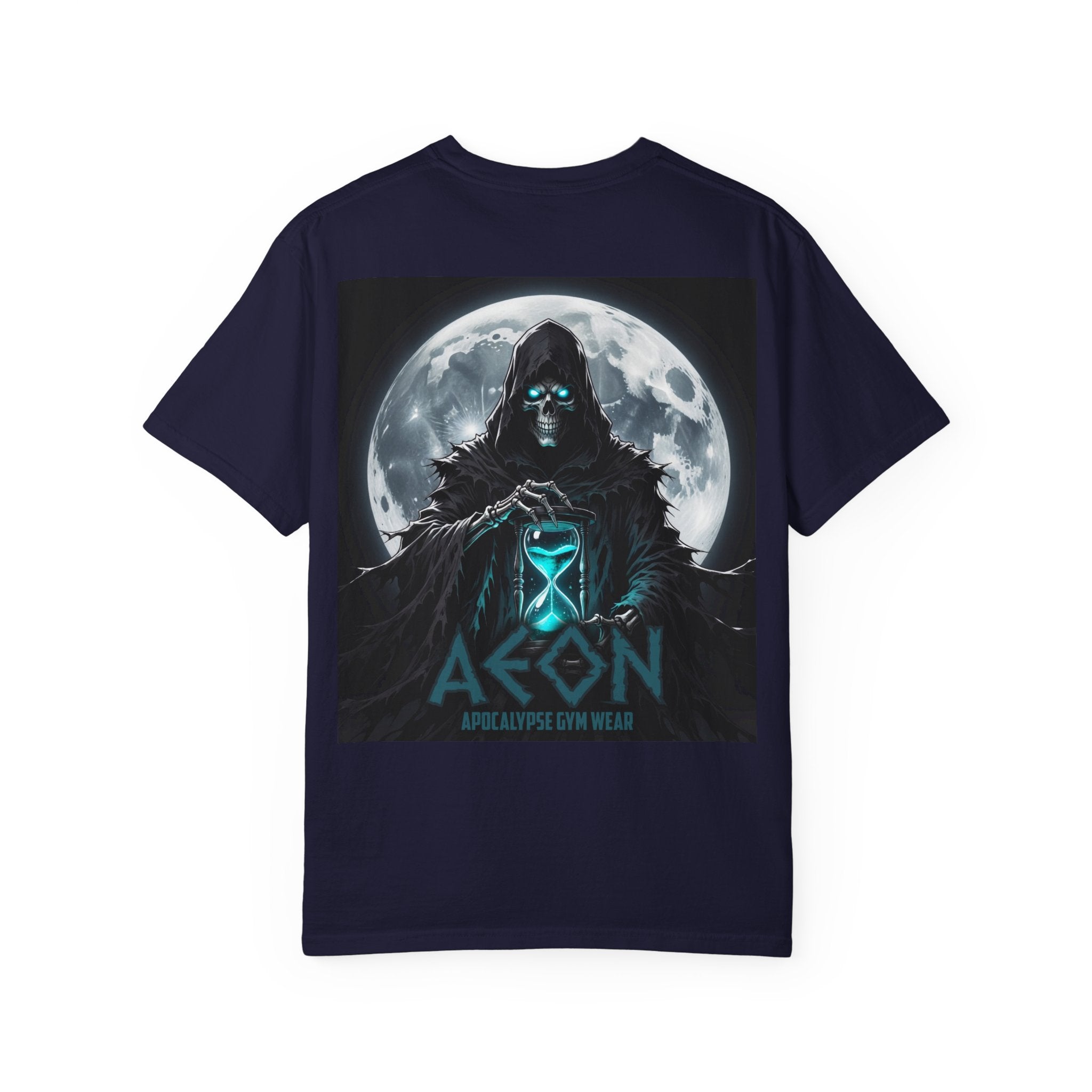 Aeon Grim Reaper Moon Illustration T-shirt | Aeon Apocalyptic Design