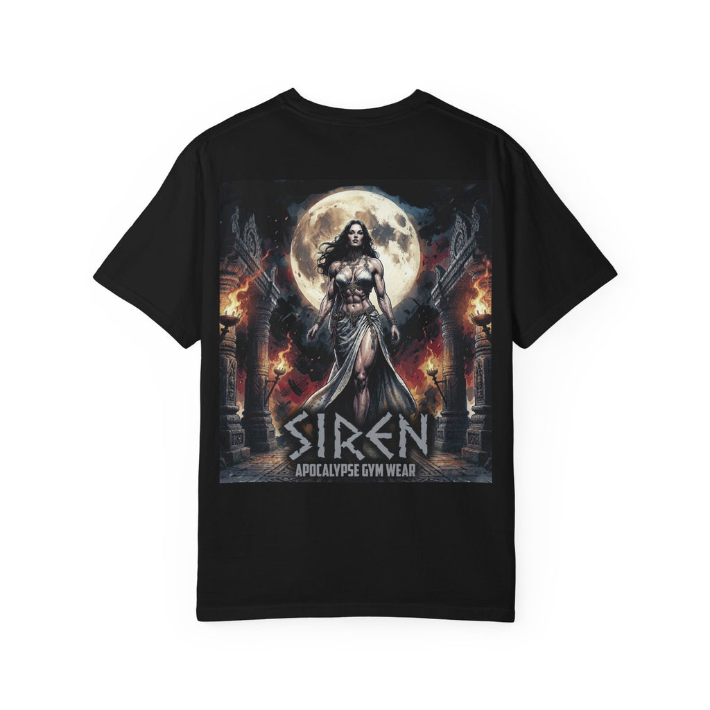 Siren Moon Warrior T-shirt | Gothic Fantasy Graphic Tee