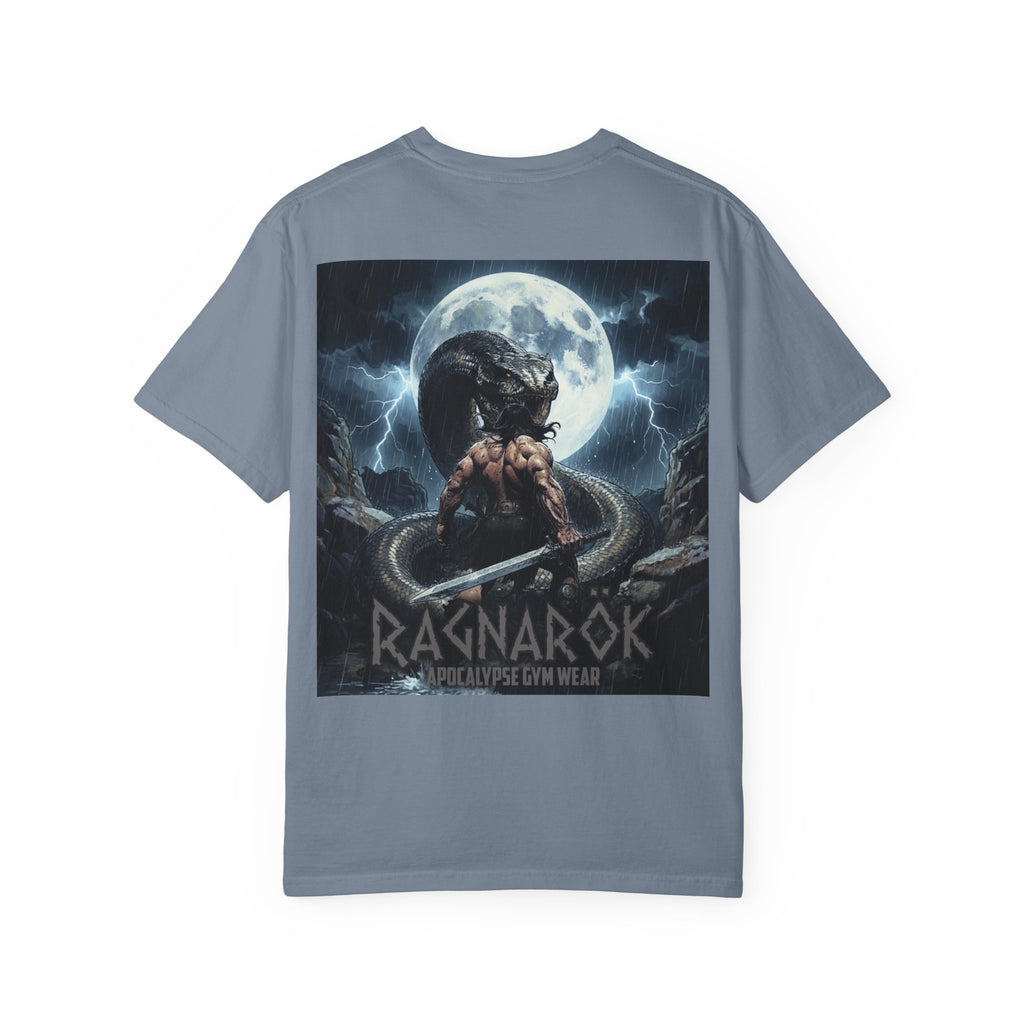 Ragnarok Viking T-Shirt — Moonlit Warrior Graphic Tee