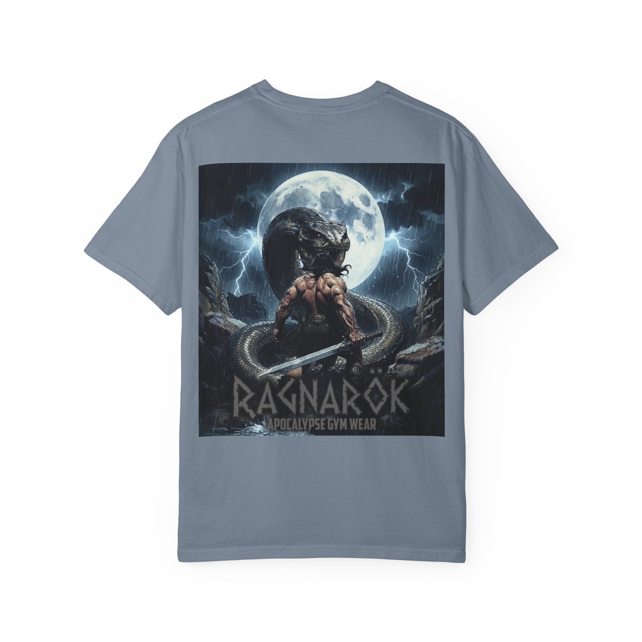Ragnarok Viking T-Shirt — Moonlit Warrior Graphic Tee