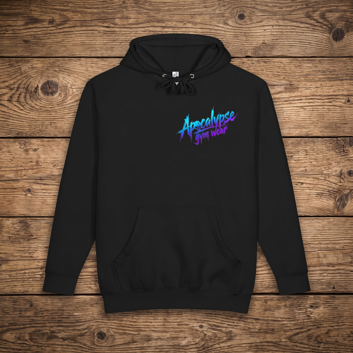Synth Skull Heavyweight Oversized Hoodie | Apocalypse Gym Wear