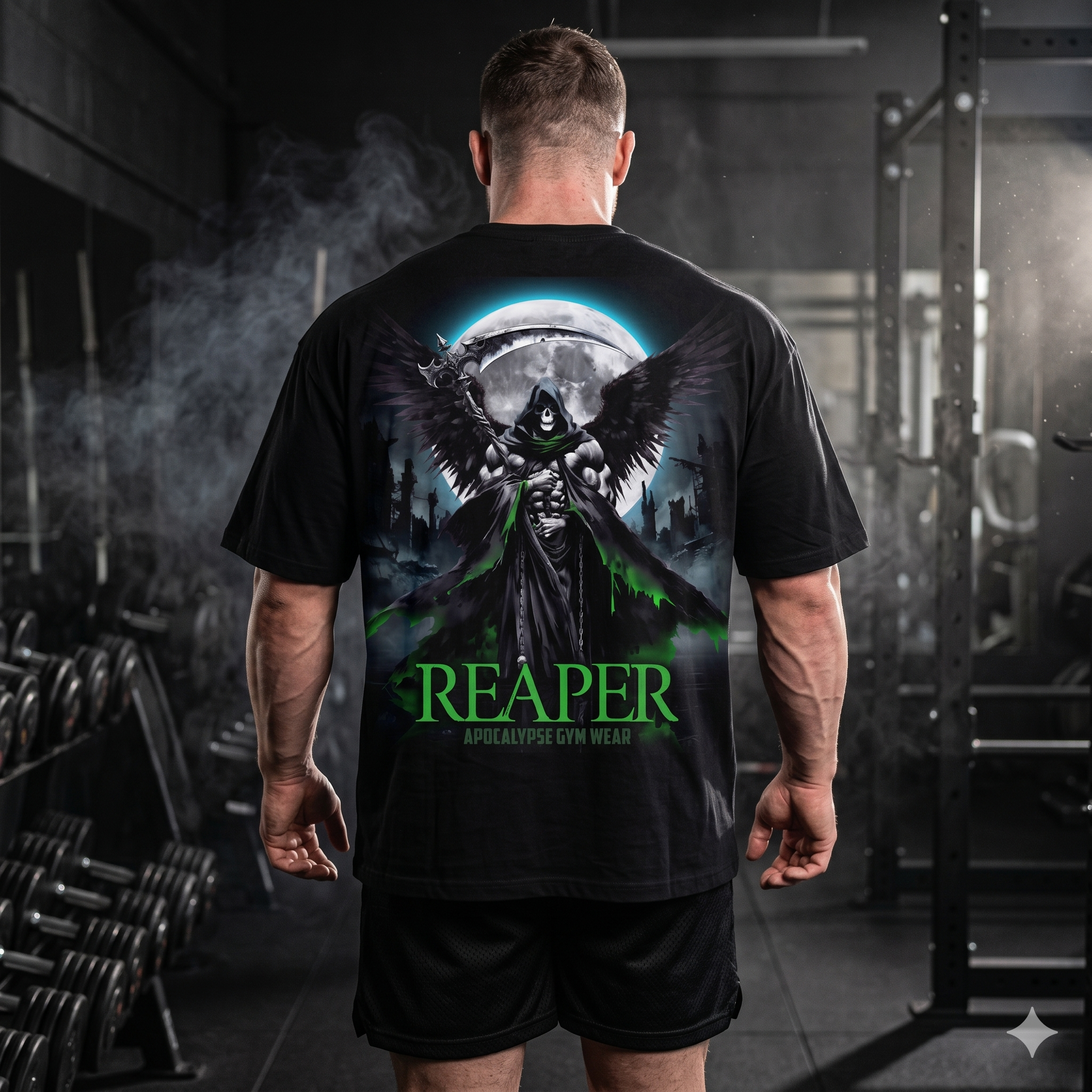 Winged Reaper Angel Graphic Tee ("REAPER: Souls Fall, Death Walks")