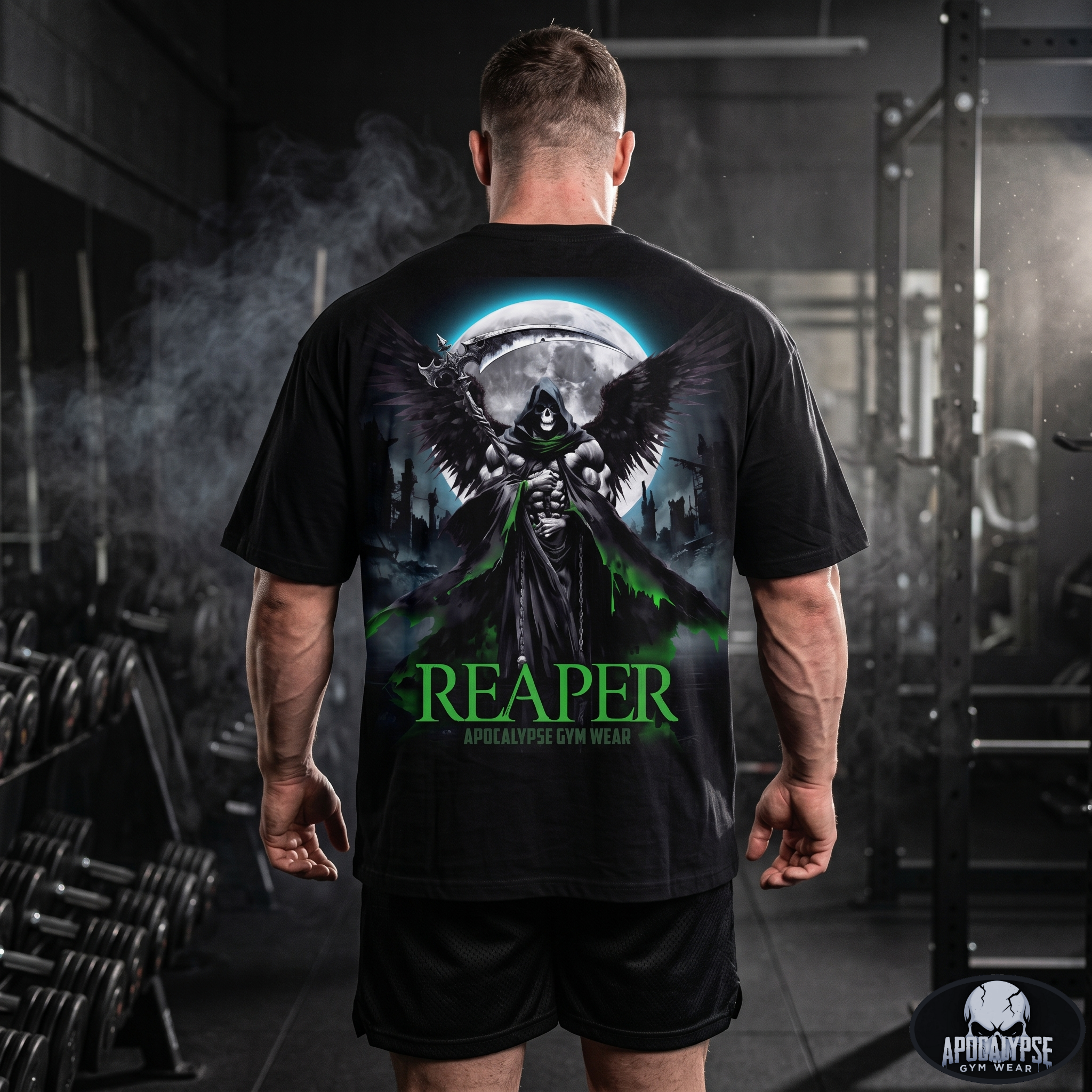 Winged Reaper Angel Graphic Tee ("REAPER: Souls Fall, Death Walks")