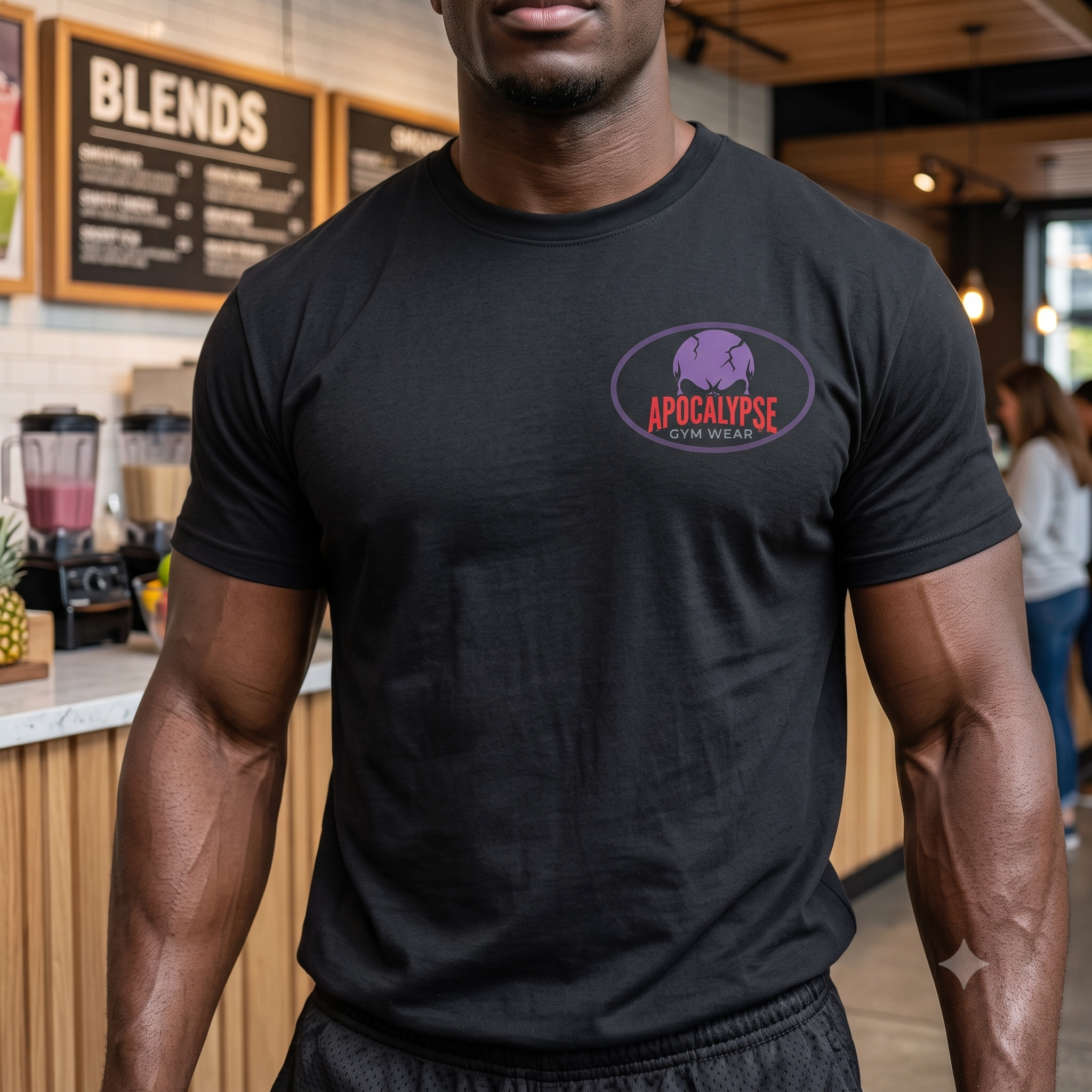 Asylum Apocalypse Pump Cover - Oversized Gym Shirt
