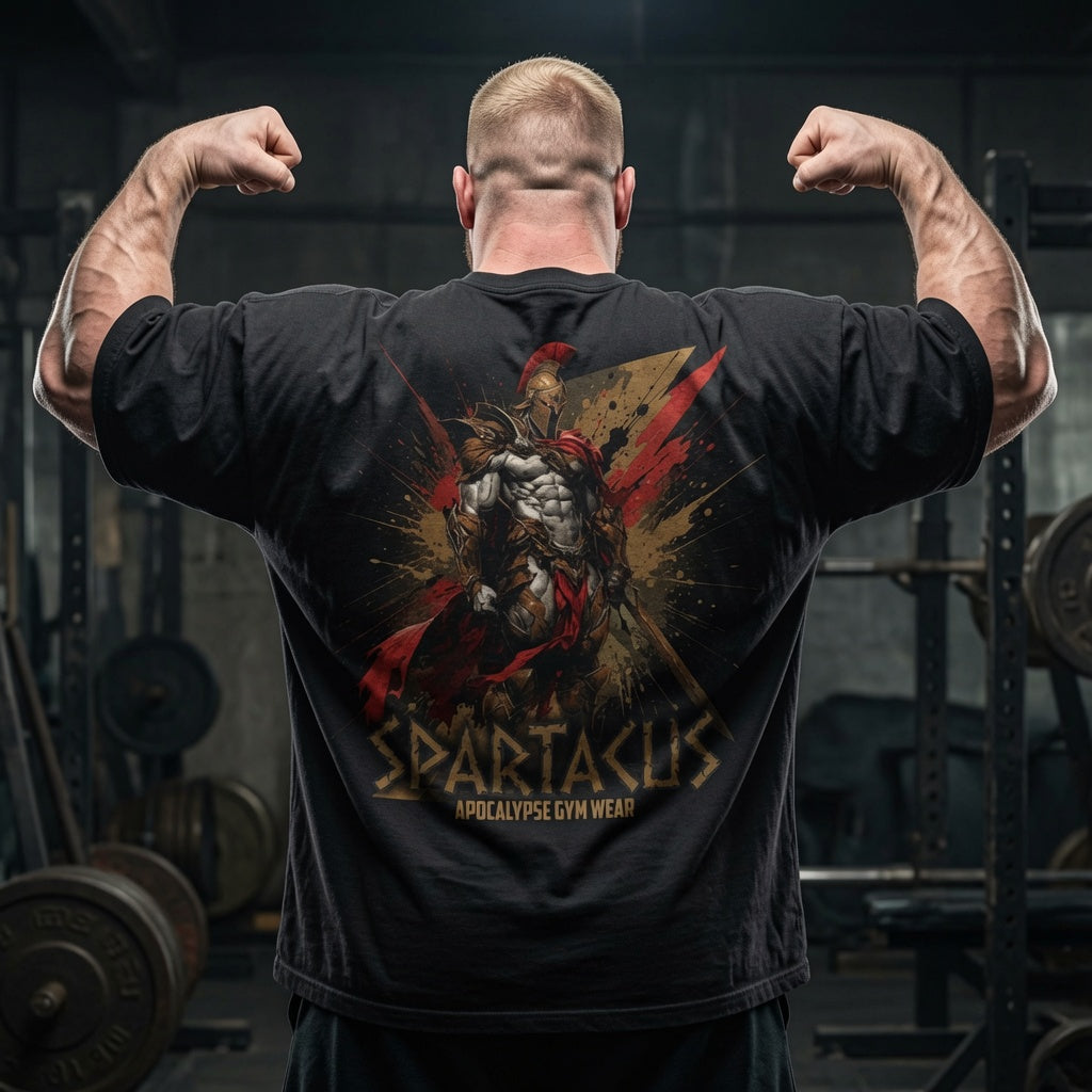 Spartacus Gladiator Apocalypse Oversized Bodybuilding Pump Cover Shirt - Apocalypse Gym Wear