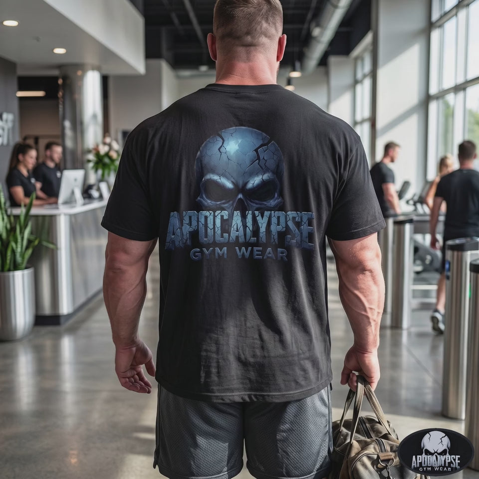 Apocalypse Bio Crest Oversize Tee | Heavyweight Back Print Pump Cover