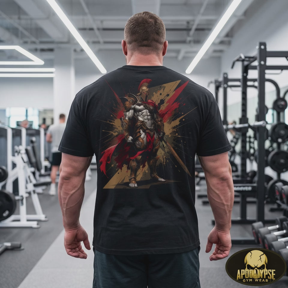Spartacus Gladiator Oversized Tee | Heavyweight Mythic Pump Cover