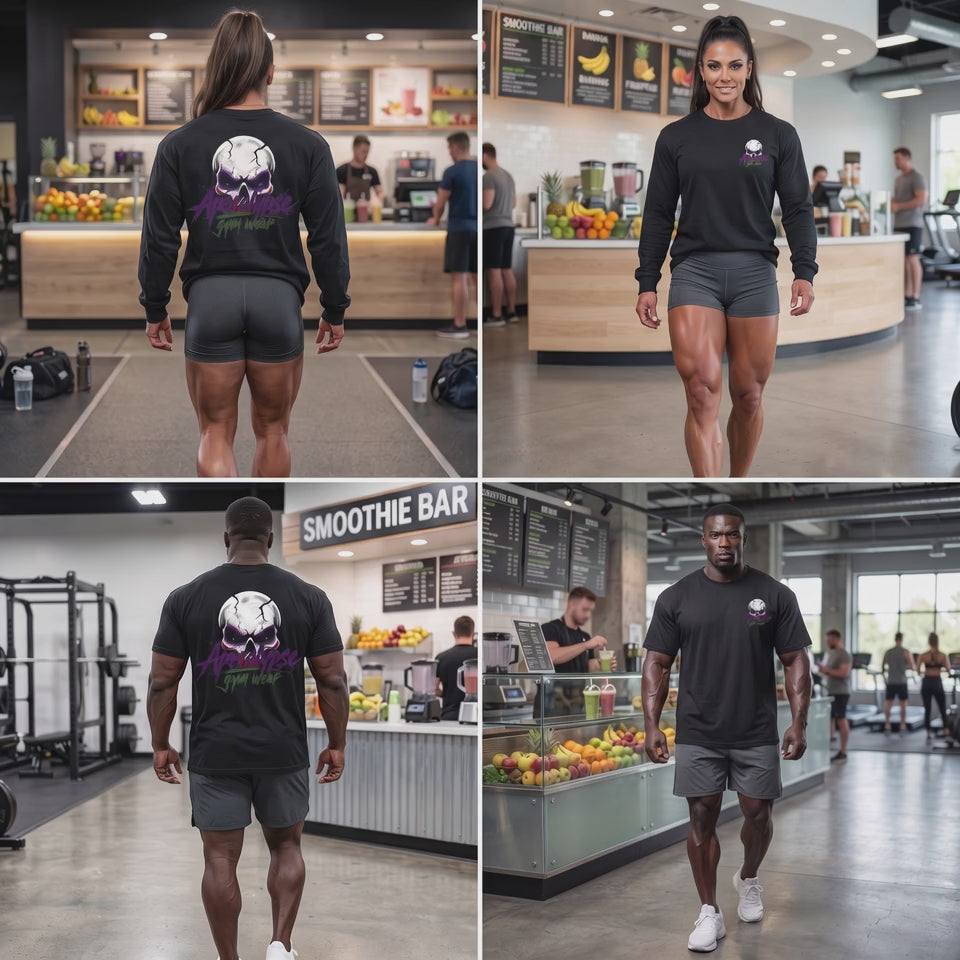 Psychotic Jester Heavyweight Oversized Gym T-Shirt | Apocalypse Gym Wear Pump Cover