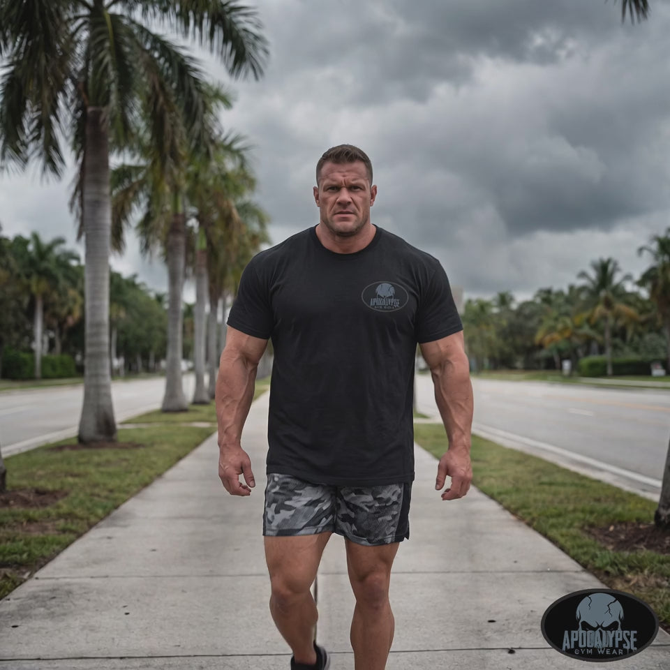 God of Lightning Oversize Tee | Heavyweight Mythic Pump Cover